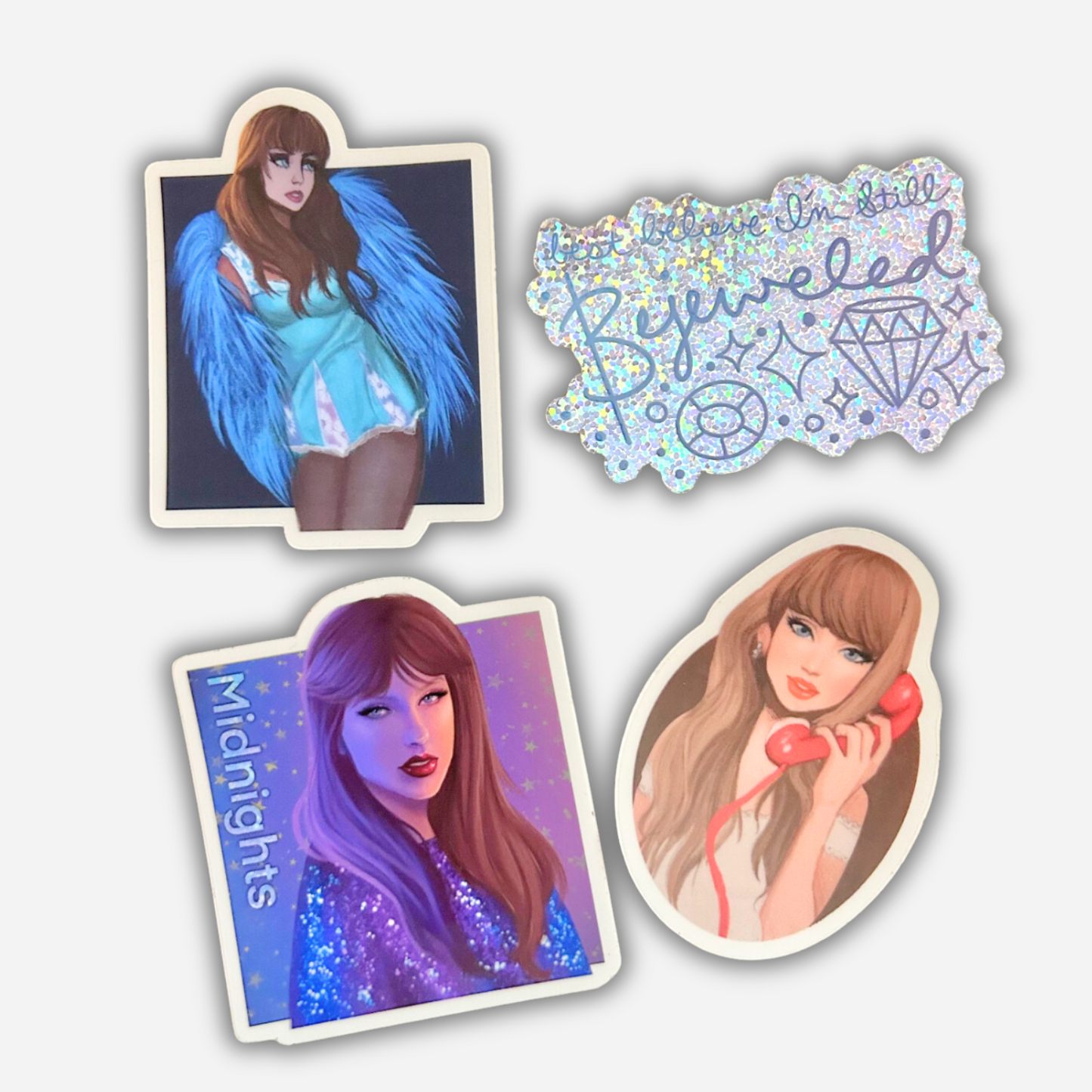 Bejeweled Clear Sticker Pack