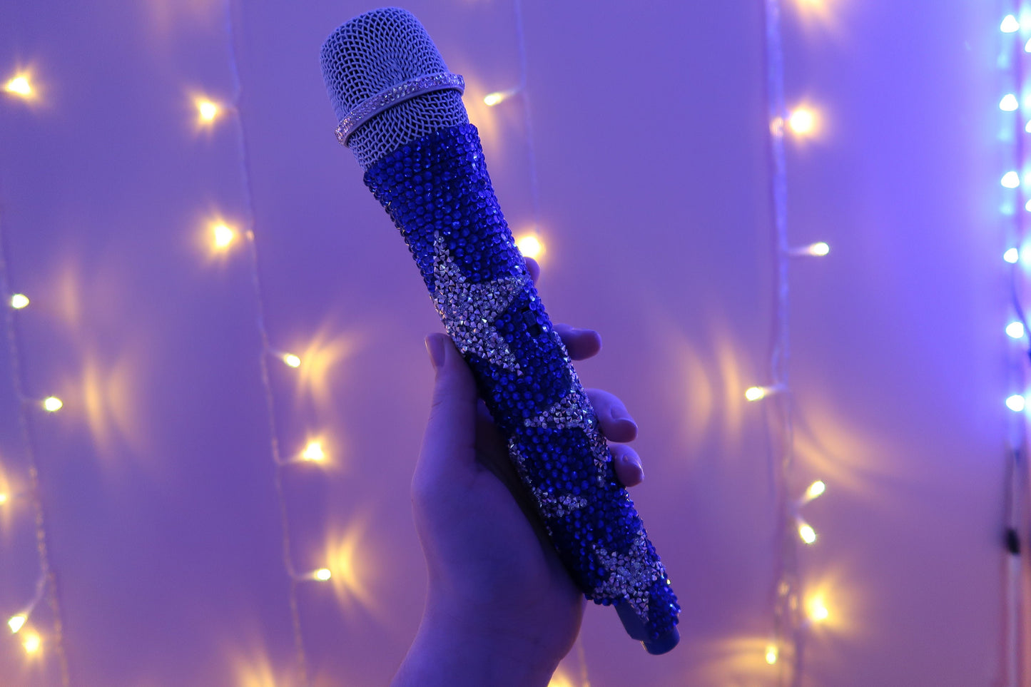 Midnights Rhinestone Mic | Swiftie Prop Microphone