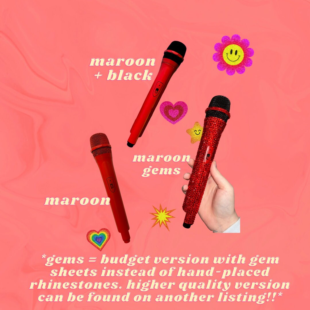The Eras Tour Mic | Swiftie Prop Microphones | Stadium Tour Inspired