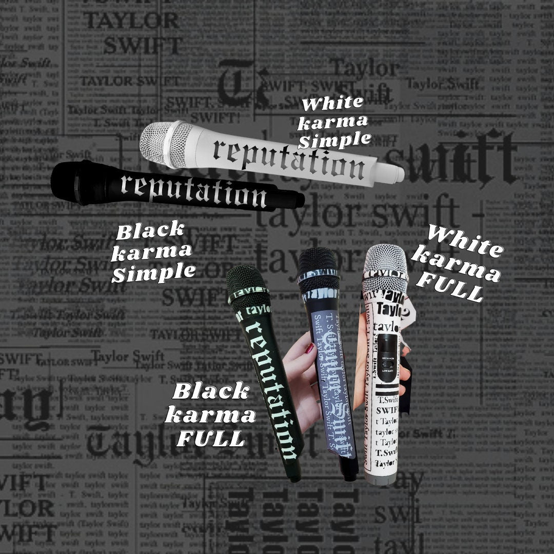 The Eras Tour Mic | Swiftie Prop Microphones | Stadium Tour Inspired