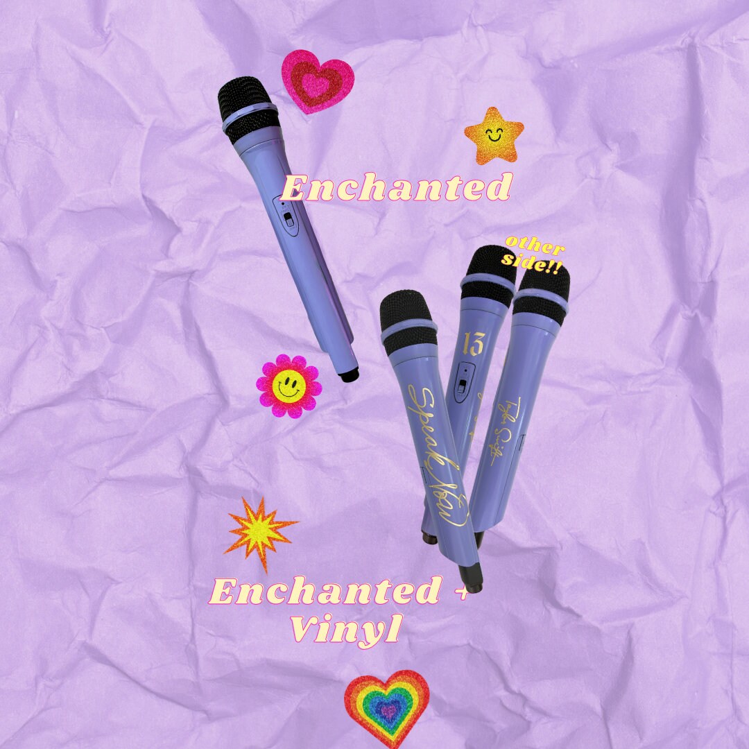 The Eras Tour Mic | Swiftie Prop Microphones | Stadium Tour Inspired