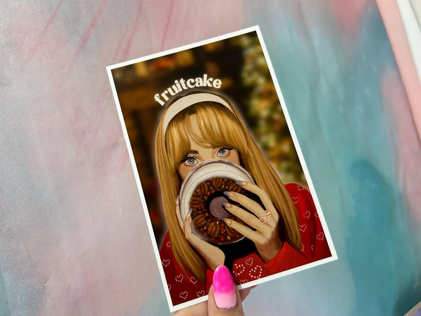 Fruitcake Art Print