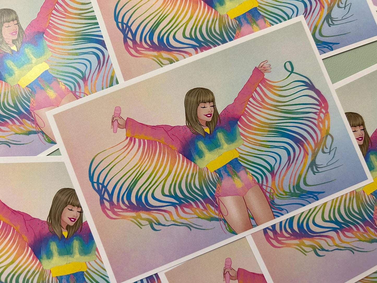 Rainbow Tango Art Print