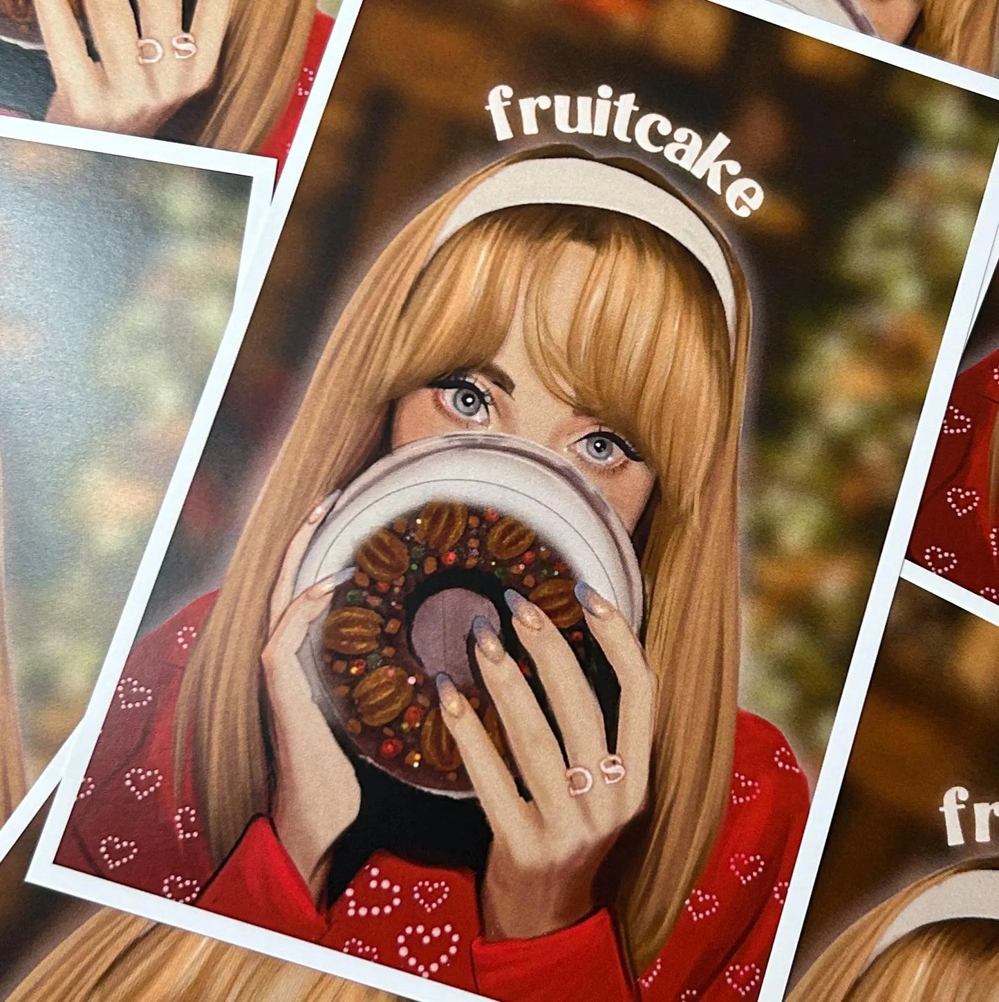 Fruitcake Art Print