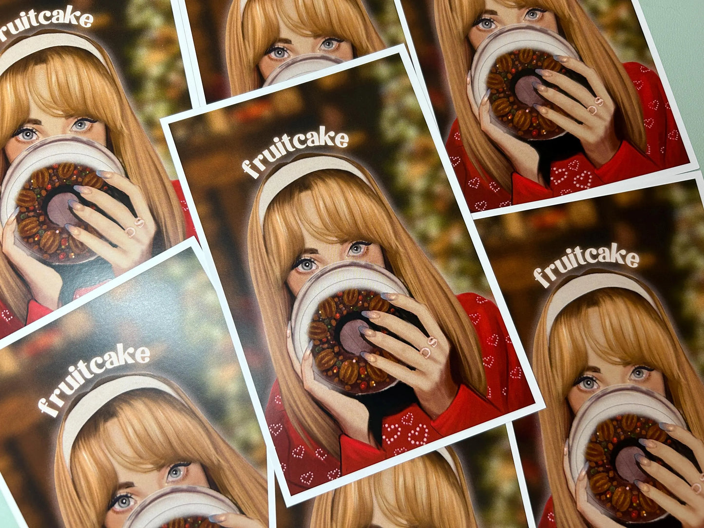 Fruitcake Art Print