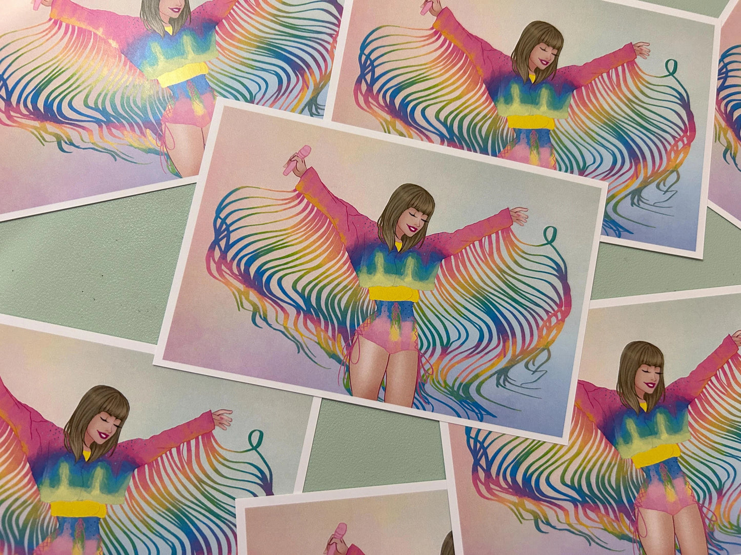 Rainbow Tango Art Print