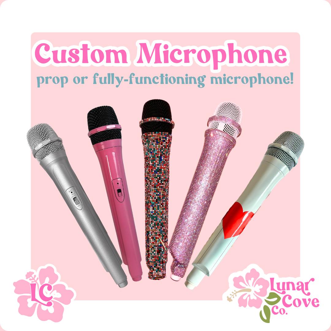 Customized Mic | Karaoke and Prop Microphones | Singers, Musicians, Parties