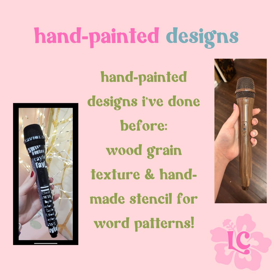 Customized Mic | Karaoke and Prop Microphones | Singers, Musicians, Parties