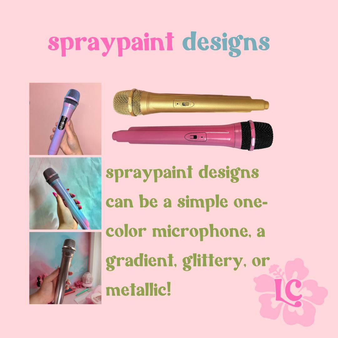 Customized Mic | Karaoke and Prop Microphones | Singers, Musicians, Parties