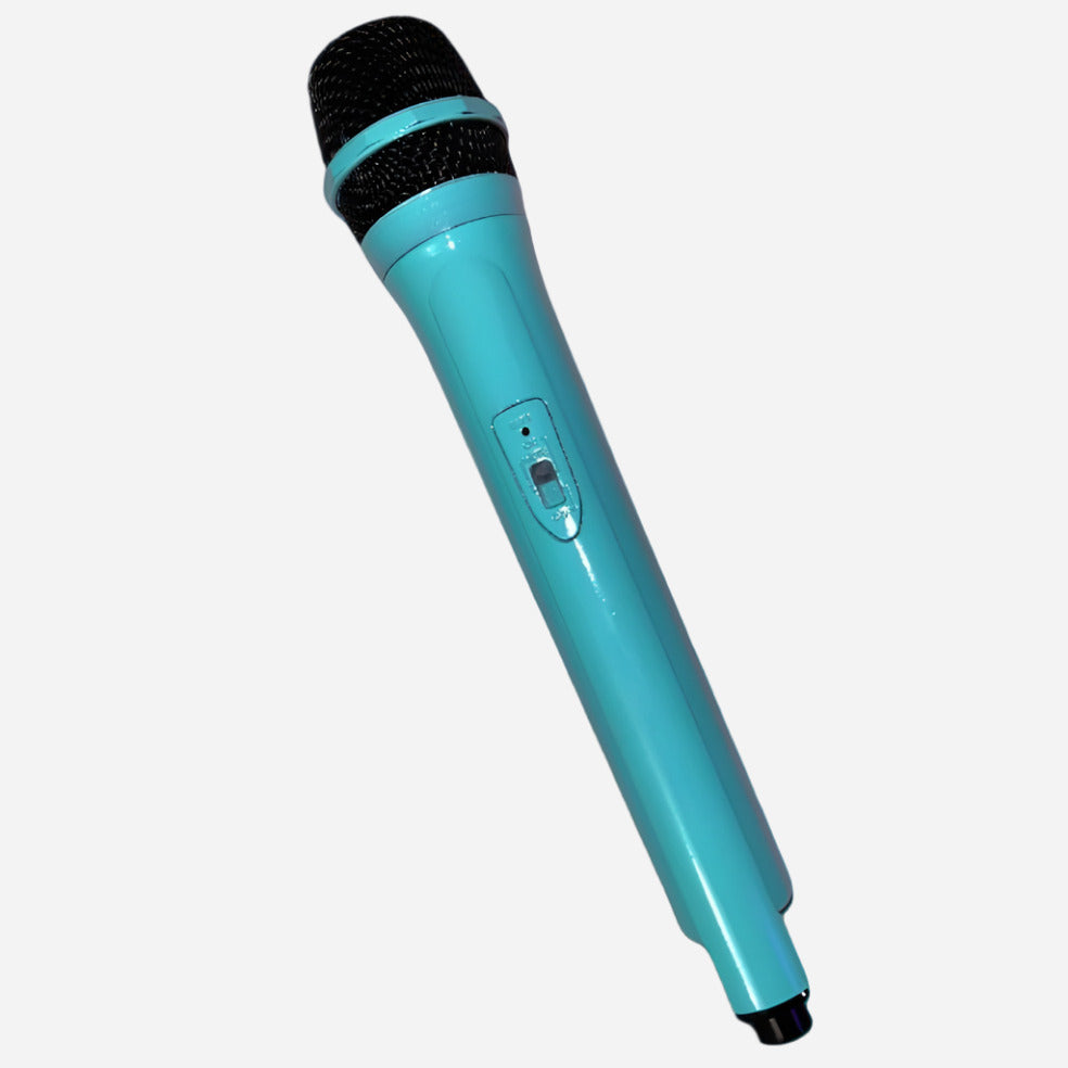 Turquoise Microphone