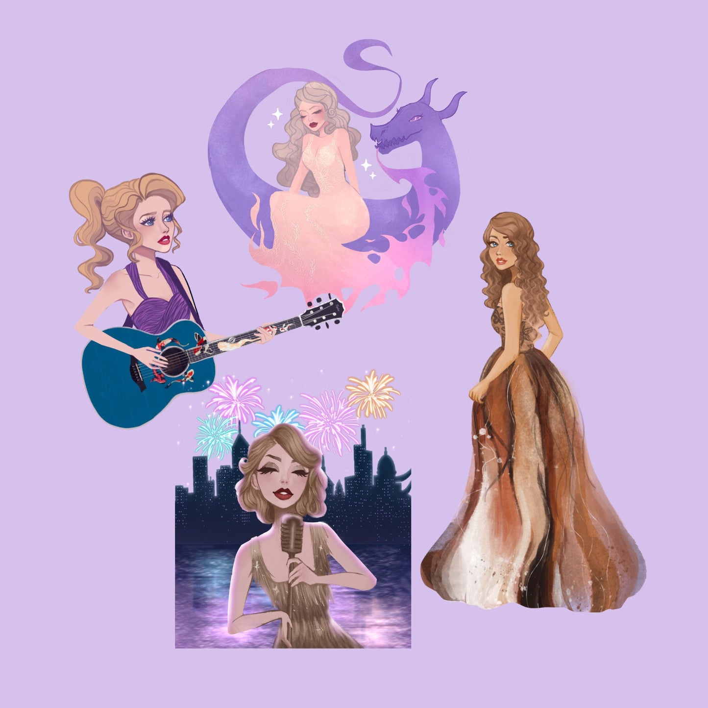 Enchanted Clear Sticker Pack