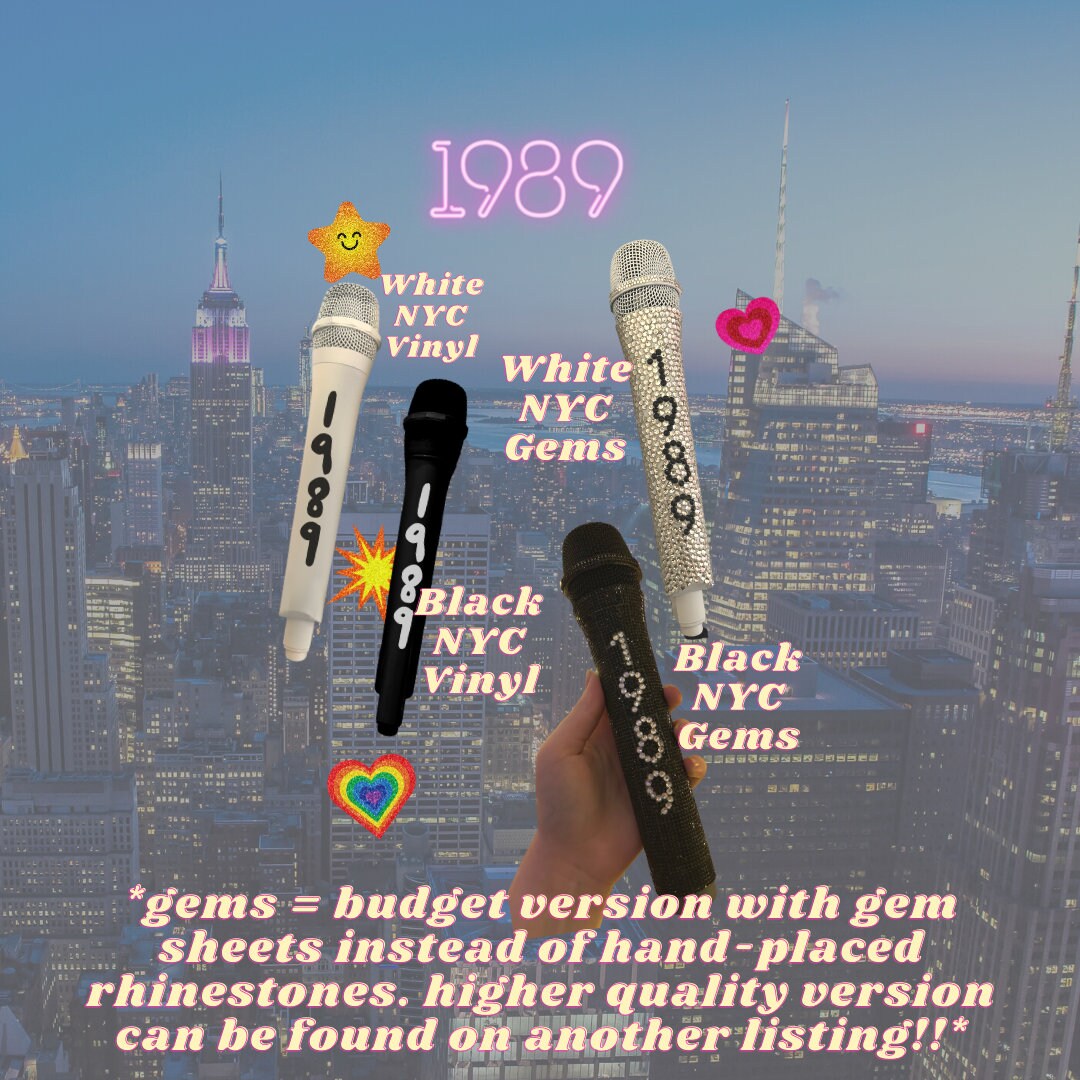 The Eras Tour Mic | Swiftie Prop Microphones | Stadium Tour Inspired