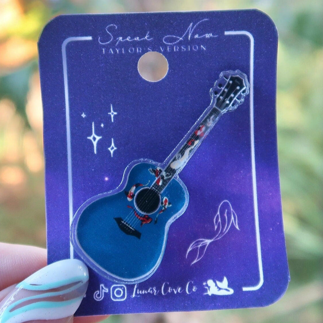 Enchanted Guitar Pin